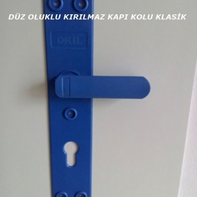 Düz Oluklu Bariyerli Kapı Kolları