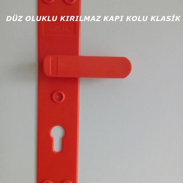 Düz Oluklu Bariyerli Kapı Kolları