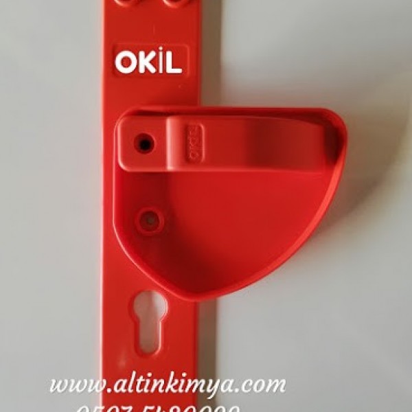 Düz Oluklu Bariyerli Kapı Kolları