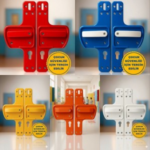 Düz Oluklu Bariyerli Kapı Kolları