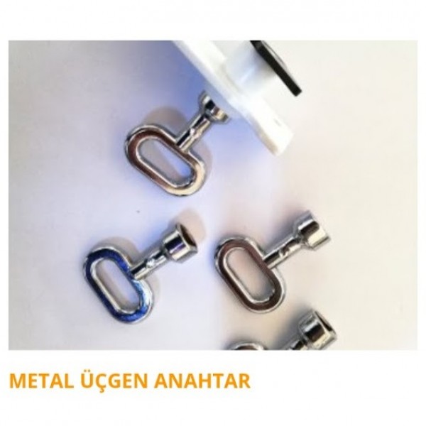 Üçgen anahtar metal 