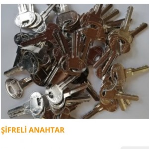 Şifreli kapı sabitleme anahtarı