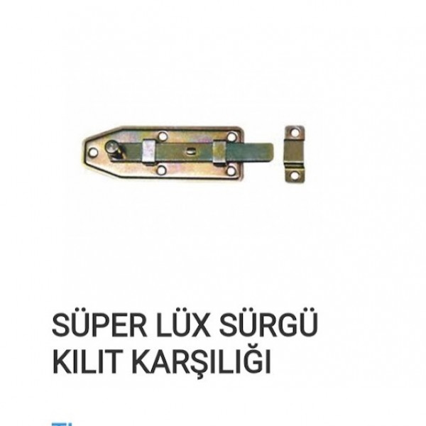 SÜRGÜLÜ TUVALET KİLİDİ