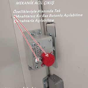 Yangın Kapısı Kilit Sistemi (Mekanik)