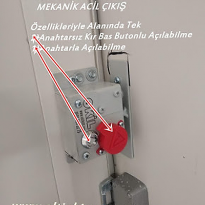 Yangın Kapısı Kilit Sistemi (Mekanik)